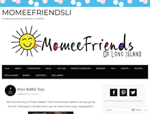 Tablet Screenshot of momeefriendsli.com